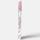 Modern elegant cute girly simple florals Case-Mate iPhoneケース (裏面 / 右)