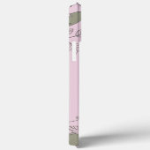 Modern elegant cute girly simple florals Case-Mate iPhoneケース (裏面 / 右)