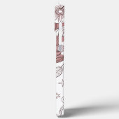 Modern elegant cute girly simple florals Case-Mate iPhoneケース (裏面 / 左)