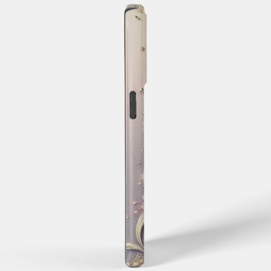 Modern elegant cute golden pearls Valentine’s Day Case-Mate iPhoneケース (裏面 / 右)