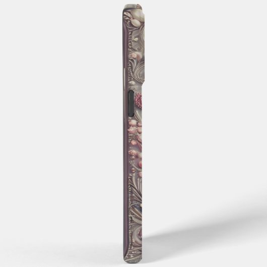 Modern elegant cute golden pearls Valentine’s Day Case-Mate iPhoneケース (裏面 / 右)