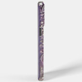 Modern elegant cute purple pearls Valentine’s Day Case-Mate iPhoneケース (裏面 / 右)