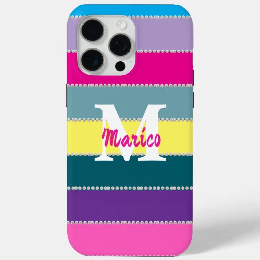 Modern elegant cute simple shiny  Case-Mate iPhoneケース (裏面)