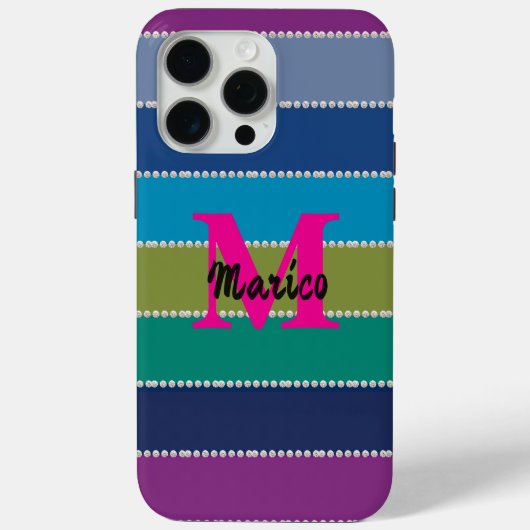 Modern elegant cute simple shiny  Case-Mate iPhoneケース (裏面)