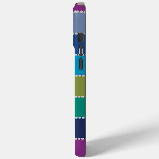 Modern elegant cute simple shiny  Case-Mate iPhoneケース (裏面 / 左)