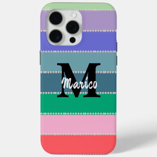 Modern elegant cute simple shiny  Case-Mate iPhoneケース (裏面)