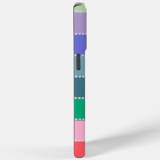 Modern elegant cute simple shiny Case-Mate iPhoneケース (裏面 / 右)