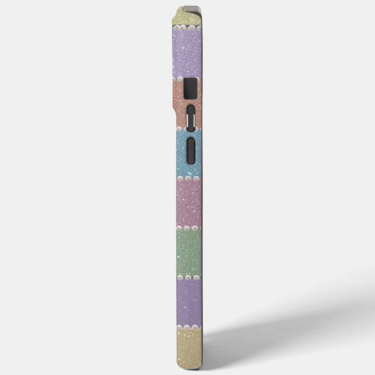 Modern elegant cute simple shiny Case-Mate iPhoneケース (裏面 / 左)