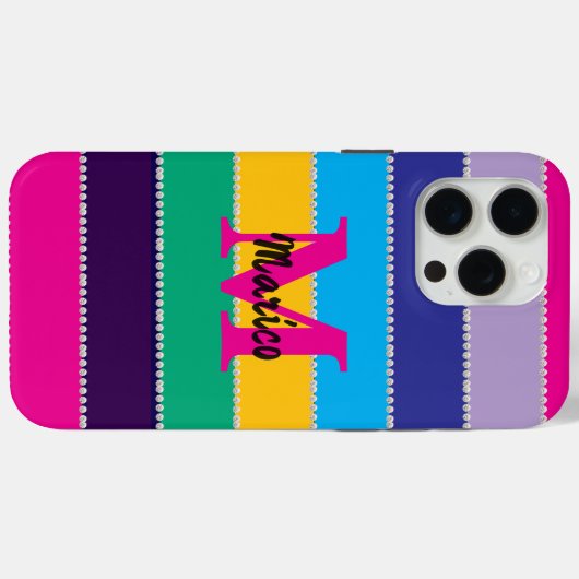 Modern elegant cute simple shiny  Case-Mate iPhoneケース (裏面 (横))