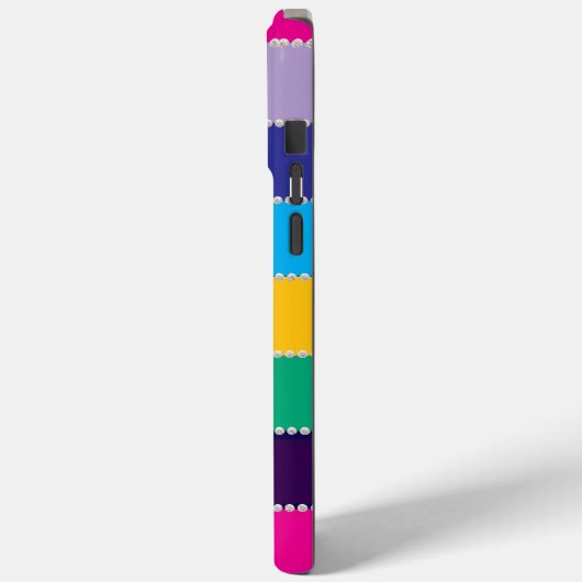 Modern elegant cute simple shiny  Case-Mate iPhoneケース (裏面 / 左)