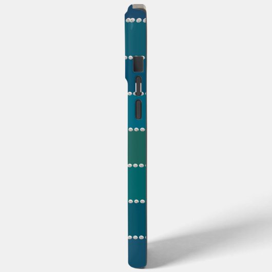 Modern elegant cute simple shiny  Case-Mate iPhoneケース (裏面 / 左)