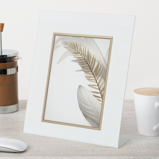 Modern elegant designs  台座サイン (インサイチュ)