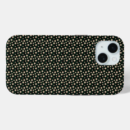 Modern Elegant Floral Pattern  Case-Mate iPhoneケース (裏面 (横))