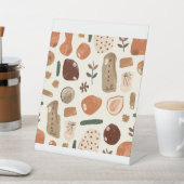 Modern Elegant Minimal Boho Art Design 台座サイン (インサイチュ)