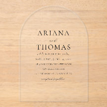 Modern Elegant Minimal Wedding