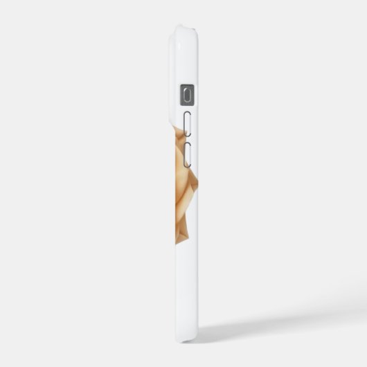 Modern Elegant Minimalist Design Phone Case iPhoneケース (左側面)