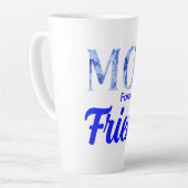Modern Elegant Mother’s Day|Forever Friend カフェラテマグ (左アングル)