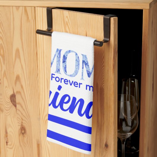 Modern Elegant Mother’s Day|Forever Friend キッチンタオル (三つ折り)