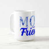 Modern Elegant Mother’s Day|Forever Friend コーヒーマグカップ (正面左)