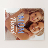 Modern Elegant Mother’s Day| Forever  my Friend ジグソーパズル (横)