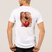 Modern Elegant Mother’s Day| Forever  my Friend トライブレンドＴシャツ (裏面)