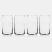 Modern Elegant Mother’s Day typography ガラス缶 (裏面)