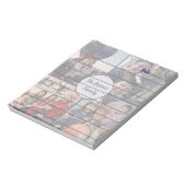 Modern elegant multi photo family stylish  ノートパッド (回転)