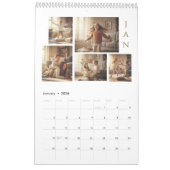 Modern & Elegant Personalized 2026 Calendar カレンダー (1月 2026)