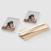 Modern Elegant Photo She Did It Grad ハンドファン (組立なし)