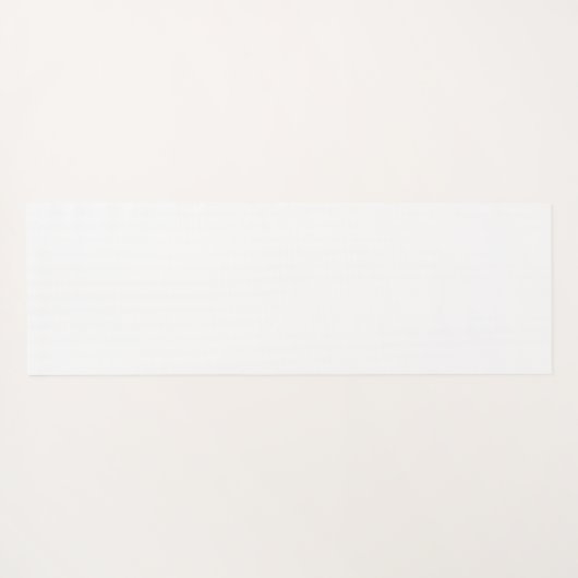 Modern Elegant Plain Professional Name Monogram ヨガマット (裏面(横))