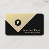 Modern Elegant Professional Gold 名刺 (正面)