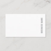 Modern Elegant Professional Minimalist Template 名刺 (裏面)
