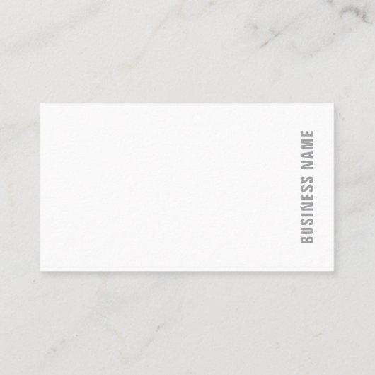 Modern Elegant Professional Minimalist Template 名刺 (裏面)