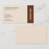 Modern Elegant Professional Terracotta Custom 名刺 (正面/裏面)