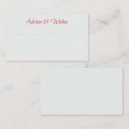 Modern elegant red and grey Graduation enclosure エンクロージャーカード