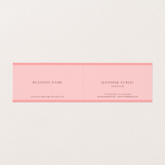 Modern Elegant Template Professional Business 名刺 (内部フラット)