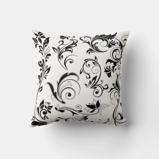 Modern Elegant Trendy Decorative クッション (裏面)