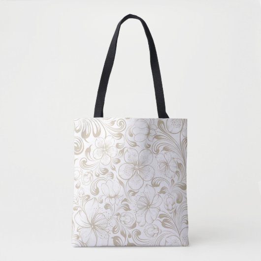 Modern Elegant Trendy Decorative Tote Bag トートバッグ (正面)