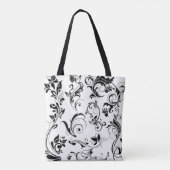 Modern Elegant Trendy Decorative Tote Bag トートバッグ (裏面)