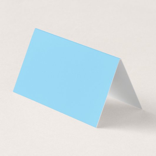 Modern Elegant Unique Plain Yellow Blue 名刺 (裏面)