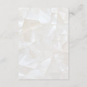 Modern Elegant Wedding QR Code Details エンクロージャーカード (裏面)