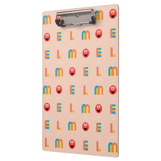 Modern Elmo Pattern Clipboard クリップボード (左)