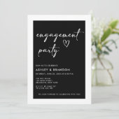 Modern Engagement Party 招待状 (スタンド正面)