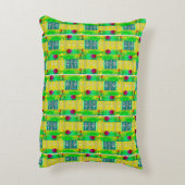 Modern Ethnic Geometric アクセントクッション (裏面(縦))