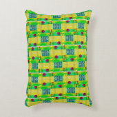 Modern Ethnic Geometric アクセントクッション (正面(垂直))