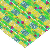 Modern Ethnic Geometric ショートテーブルランナー (コーナー)