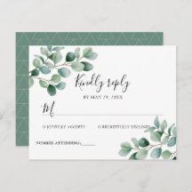 Modern Eucalyptus Greenery Wedding