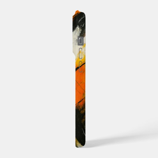 Modern Expressionist Art Phone Cover iPhoneケース (左側面)