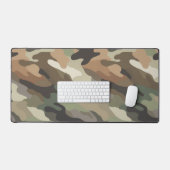 Modern Eye Catching Camouflage Pattern Desk Mat デスクマット (キーボード&マウス)
