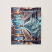 Modern Fairytale Gown Enchanted Palace Fantasy ジグソーパズル (縦)